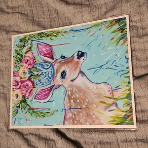 Audra Style Morning Fawn Deer Print